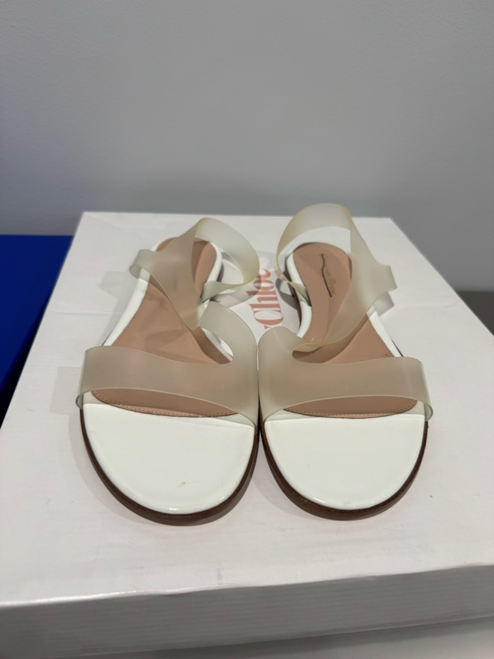 $645 Gianvito Rossi Metropolis Sandals Size 39.5 View 4